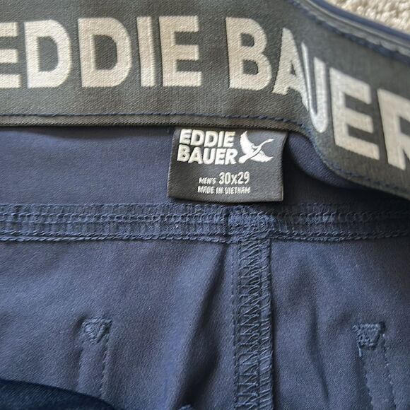 Eddie Bauer Men's Rainier Tech Pant,Navy, Size 30/29,NWT - Picture 5 of 6